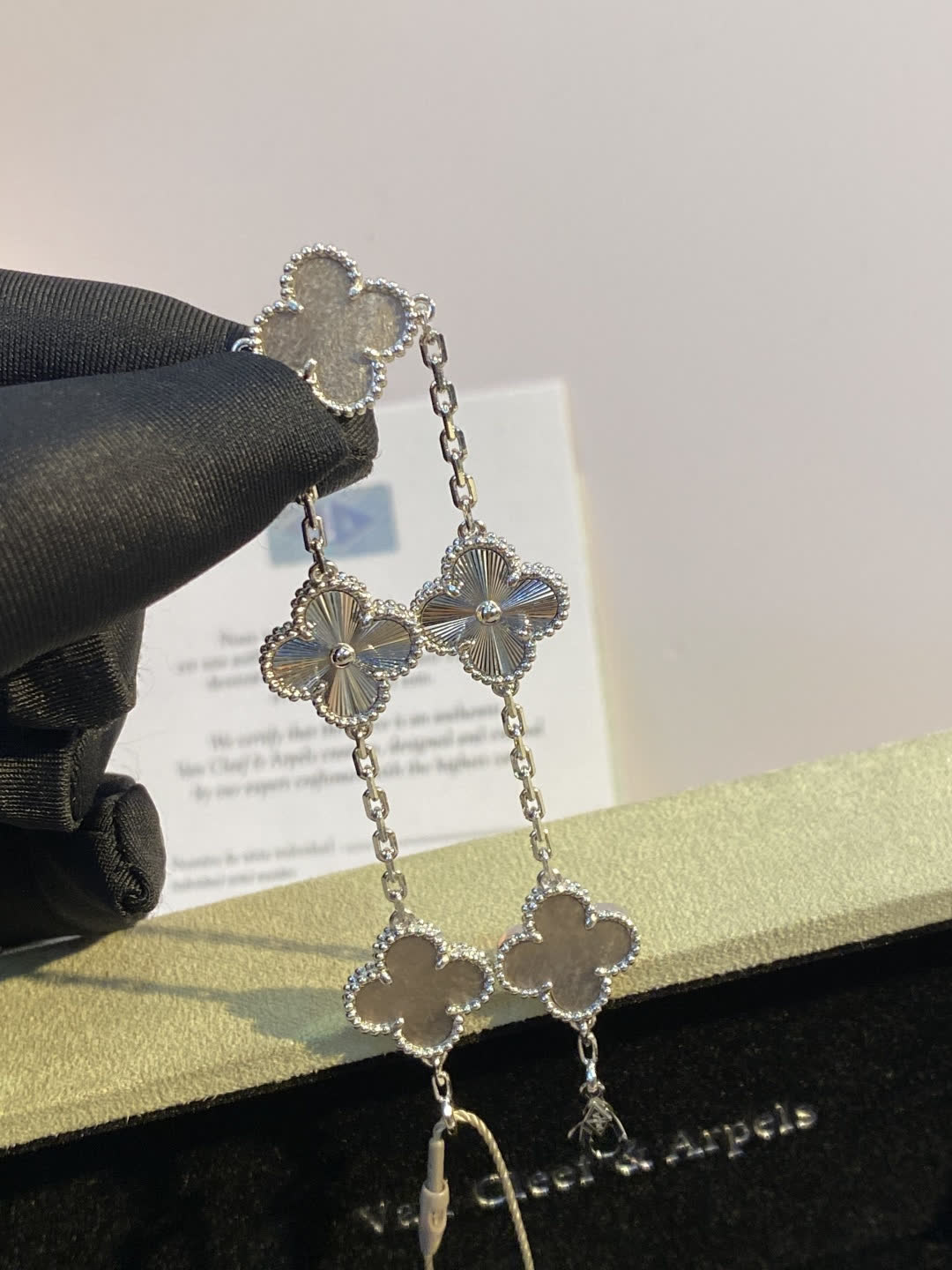 Van Cleef & Arpels Vintage Alhambra Necklace